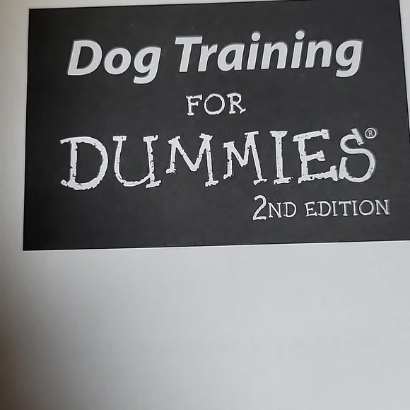 Dog training for dummies, Jack Volhard and Wendy Volhard, 2nd Edition, Preloved - Picture 3 of 4